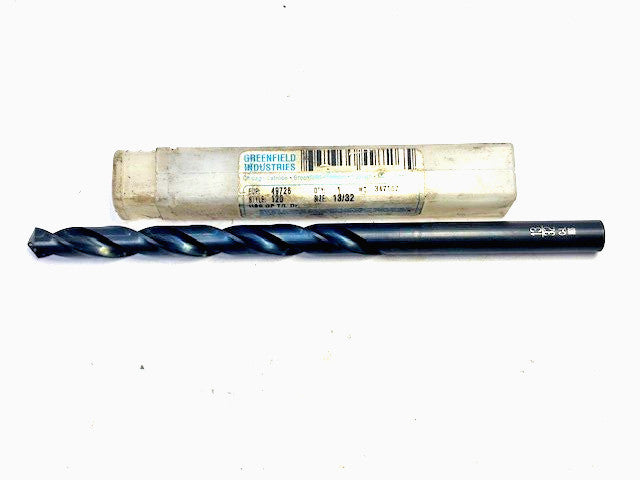 CHICAGO LATROBE DRILL BIT 13/32 IN HSS GP T/L DR. 49726 TYPE 120