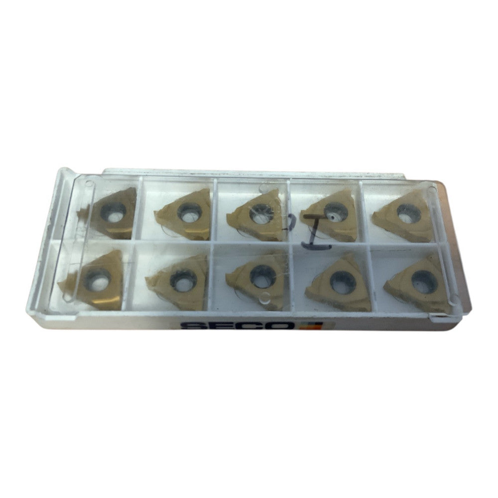 Qty 10 Seco 16 ER 16 UN 16ER16UN 49845 CP500 Laydown Threading Carbide Inserts