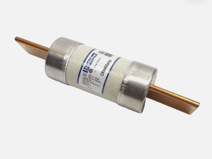 Mersen CRN400 Class H Type D Time Delay Fuse 250V 400A New In Box, Free Shipping