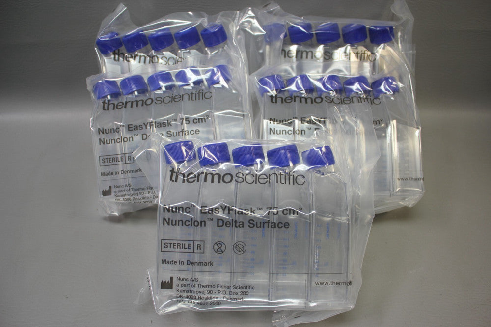 NEW THERMO SCIENTIFIC NUNC EASYFLASK 75CM NUNCLON CELL CULTURE 25 QTY