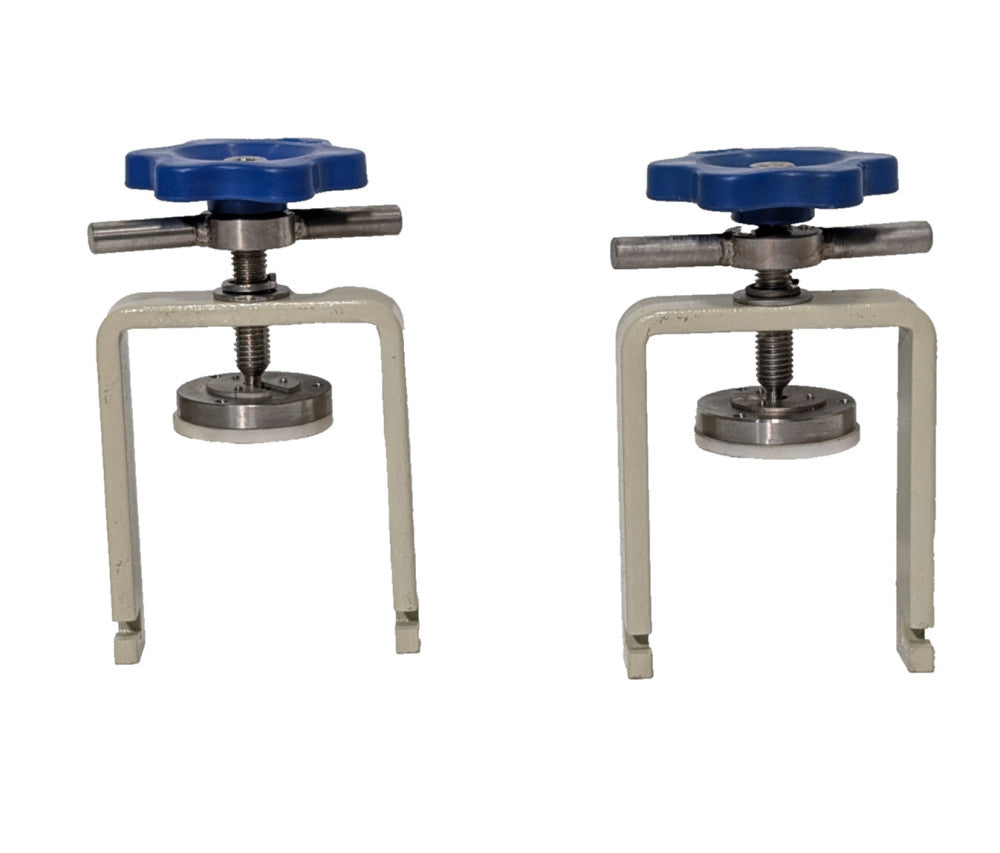 Set of 2 Clamps for Planetary Ball Mill Vacuum System, Engineering, Geology, Med