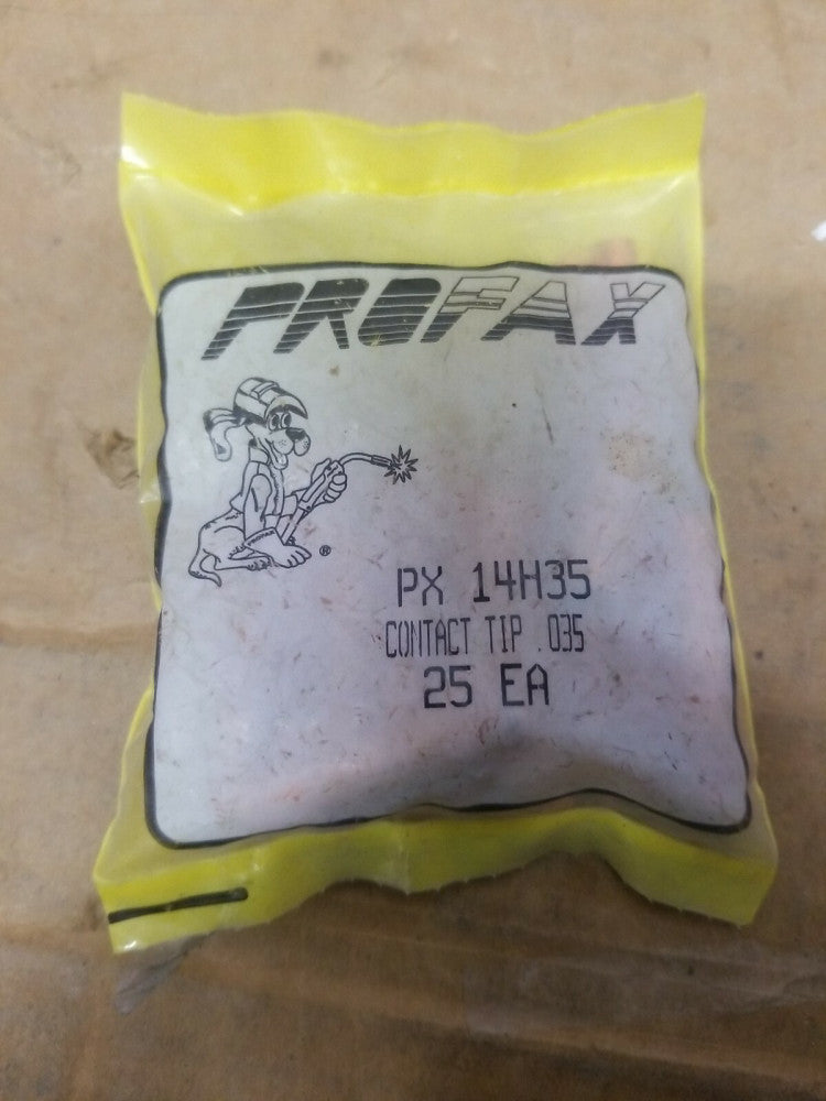 Profax Copper Alloy Contact Tip .035 P/N PX14H35