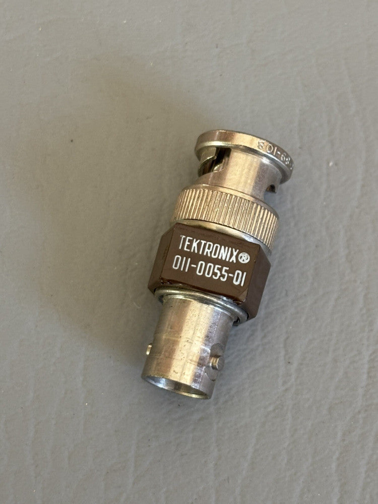 Tektronix 011-0055-01 DC to 500 MHz, 75 Ohm, BNC, Feedthru Termination