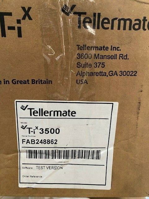 TellerMate T-ix R3500 Currency Counter Scale with integrated keypad (NEW)