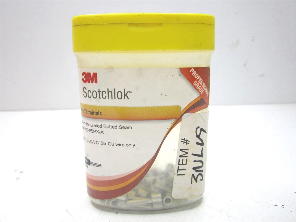 3M (MU10-55PX-A) 347°F Max Temp Bare Butted Terminal Pin - Pack of 50
