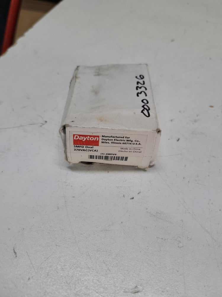 NEW OLD STOCK Dayton Capacitor 5MFD Oval,