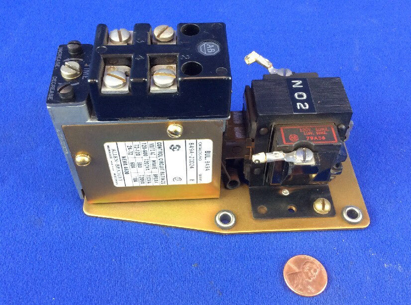 ALLEN BRADLEY 849A-Z0D24 PNEUMATIC TIMING RELAY