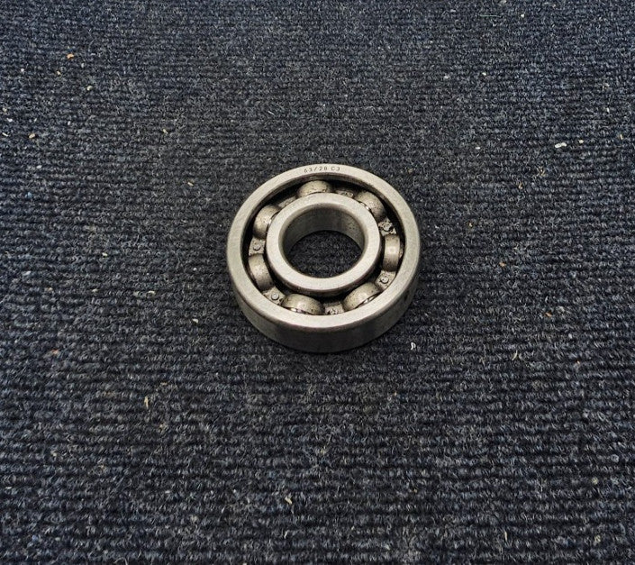 (QTY 2) 63/28 C3: Deep Groove Ball Bearing, Open Type, No Seals 28x68x18 mm