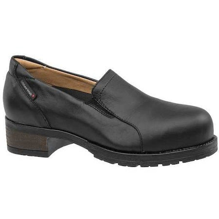 Mellow Walk 402109 Women's Loafer Shoe, Steel Toe, Leather Upper, Rubber