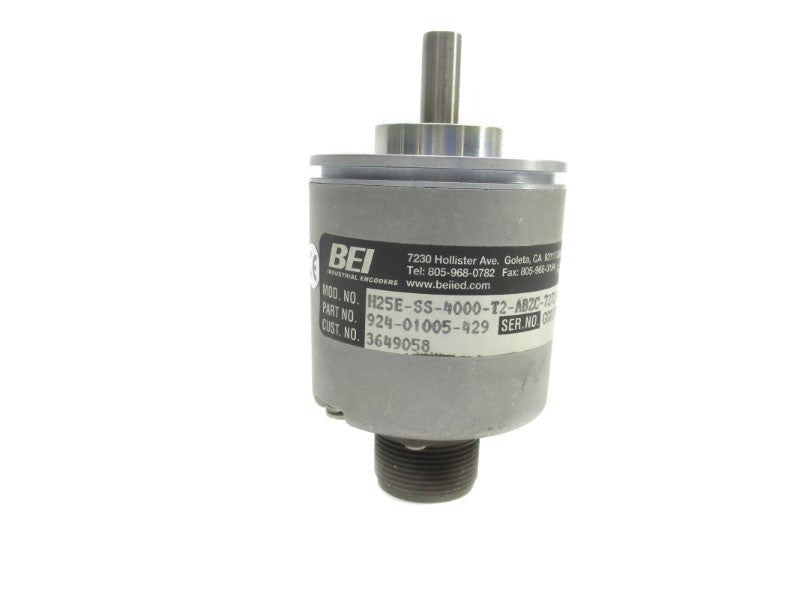BEI H25E-SS-4000-T2-ABZC-7272-EM18-S 924-01005-429 5-28VDC NSNP