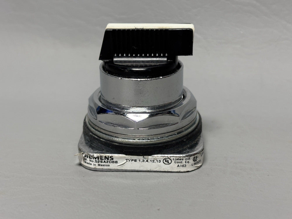 SIEMENS 52SA2DBB SELECTOR SWITCH CONTROL