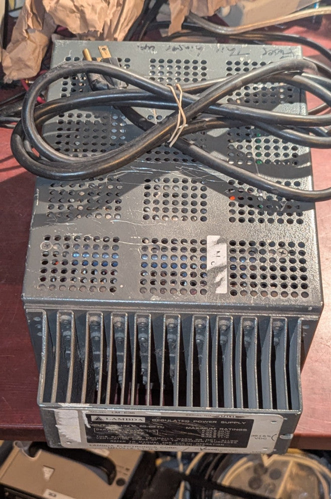 Lambda LM-E36 Regulated Power Supply 105-132VAC In 36VDC±5% 8A Out Load Tested