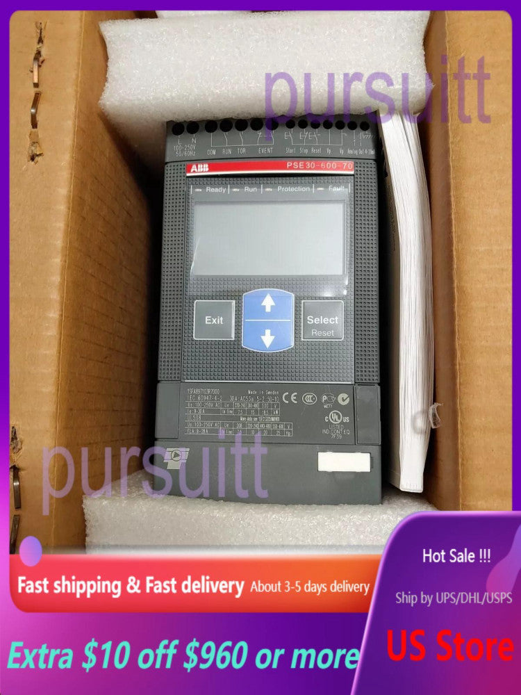 PSE30-600-70 Soft Starter 30A NEW IN STOCK ABB ship by UPS US Free TAX