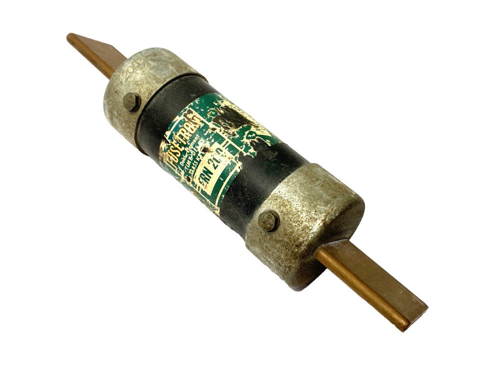 Bussmann FRN 200 Fusetron Dual Element Time-Delay Fuse Class RK5 250V 200A