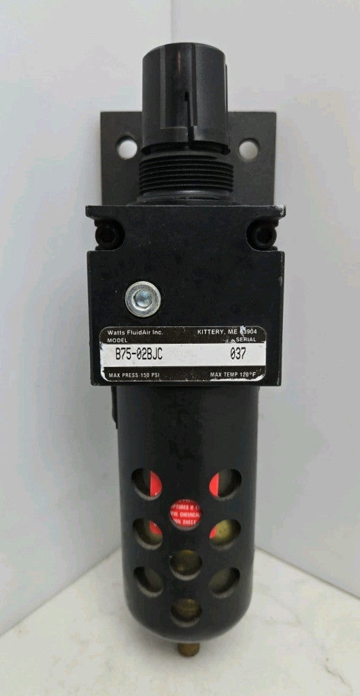 Watts B75-02BJC Pneumatic Filter Regulator 1/4" Npt 150 Psi Max Pressure