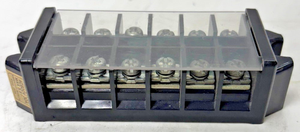 YOSHIDA TERMINAL BLOCK JTP30 30A 600V 12 PORTS OAD 3-3/4"X1-1/2"X3-7/8" SCREW