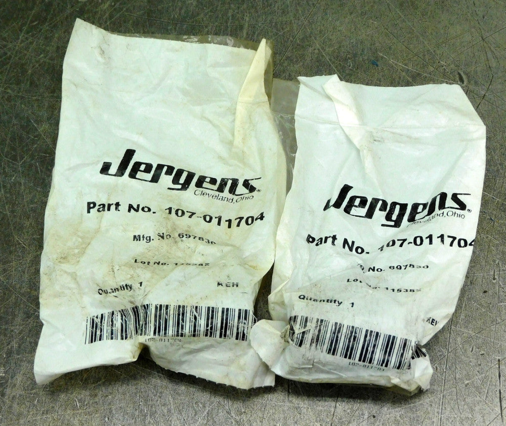 Jergens 697830, 107-011704 Thread Insert Adapter Bolster Plate Bushing Lot of 2
