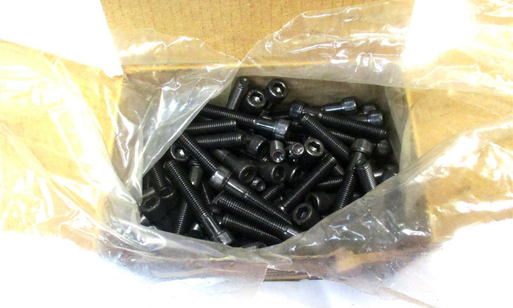 Brighton (011185) 1/4-28 UNF 1-1/2 OAL 3/16 Hex Socket Cap Screw - Lot of 100