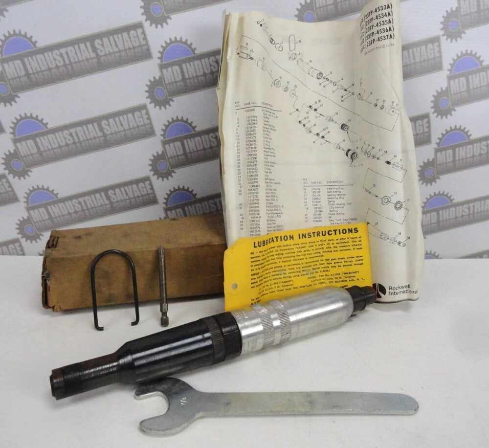 ROCKWELL Non-Reversible Screwdriver STRAIGHT HANDLE 92653 23FP4536 (NEW in BOX)