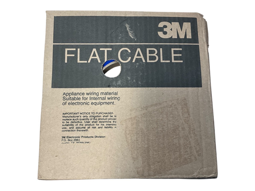 3M Flat Cable 3756/10 Ribbon 10 Conductor 100ft