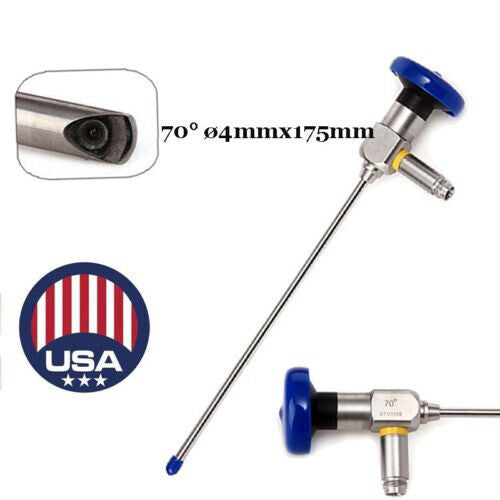 Medical Endoscope 70° Degree 4x175mm Sinuscope Connector ENT Nose brand-new CE