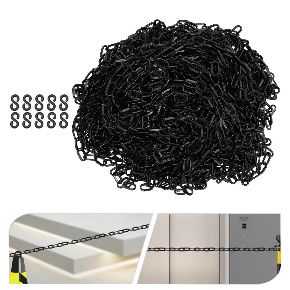 200ft Plastic Barrier Chain Safety Chain Link For Crowd Control Parking Event