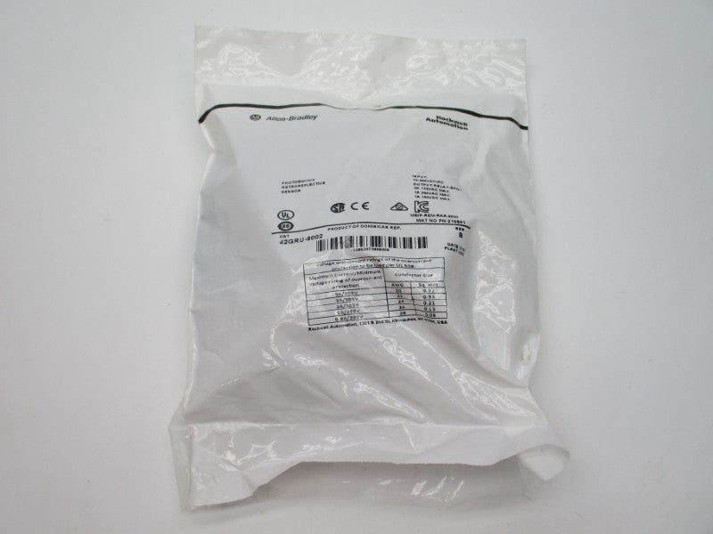 ALLEN BRADLEY 42GRU-9002 SER. B 70-264VDC/AC 1A NSMP