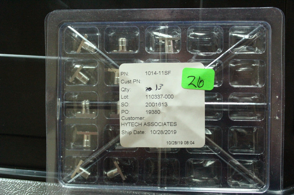1 SOUTHWEST MICROWAVE 18/27/36/40 GHZ 2.92mm (K) Jack (F) Connector 1014-11SF