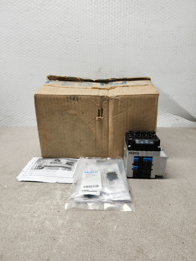 NEW IN BOX Festo Valve Terminal with 4 Ports CPV10-V1 CPV10-GE-ASI-4E4A-ZM8
