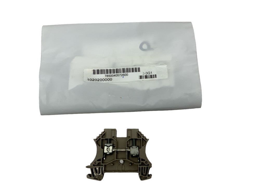Set of 2 pcs Weidmuller WDU 6 1020200000 Connecting terminal