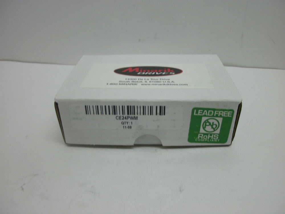 MINARIK DRIVES CE24PWM AC LINE FILTER RFI(EMI)RATED 24 AMPS AC 115/230 VAC NIB