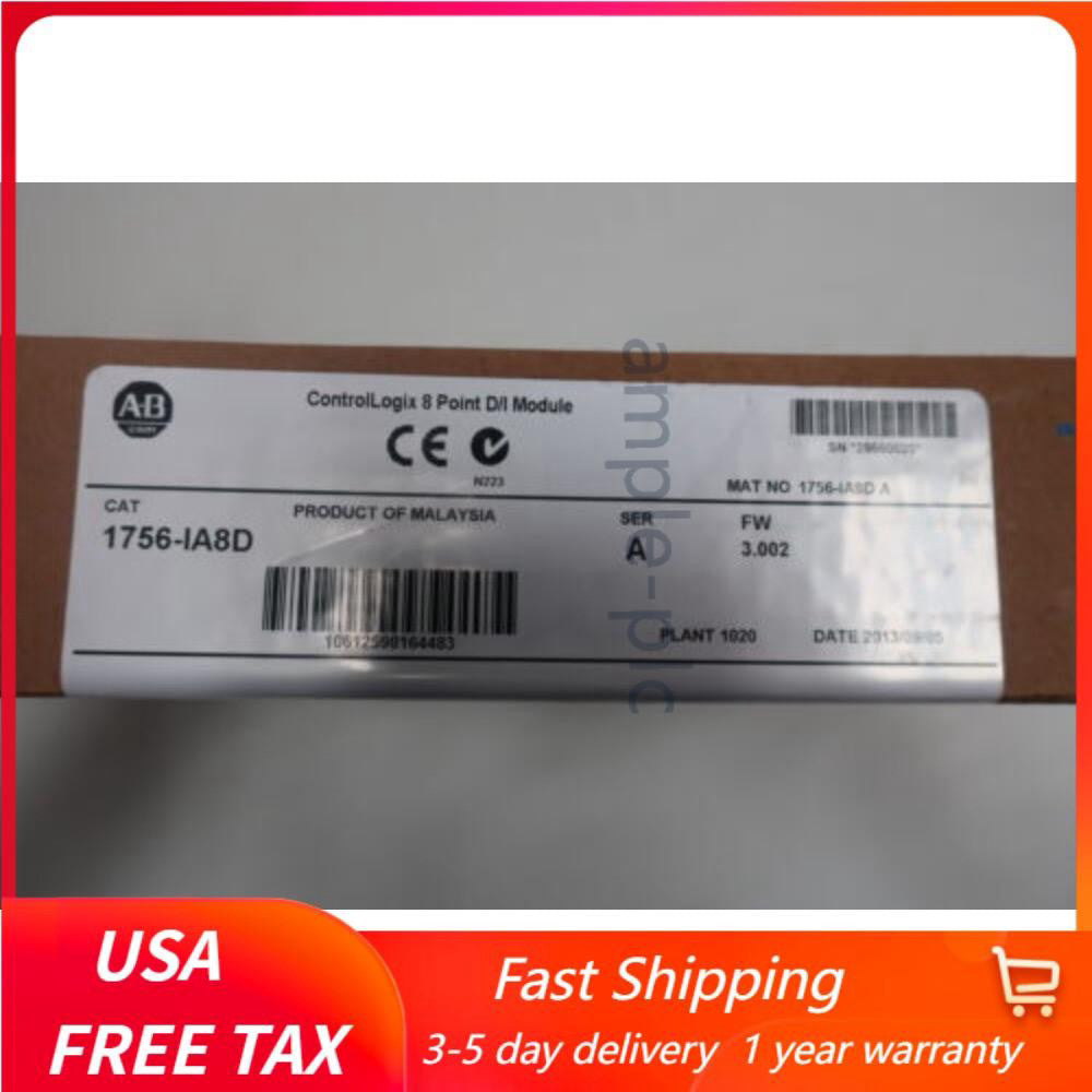 1756-IA8D Allen-Bradley 1756IA8D ControlLogix 8 Point D/I Module US Free Tax