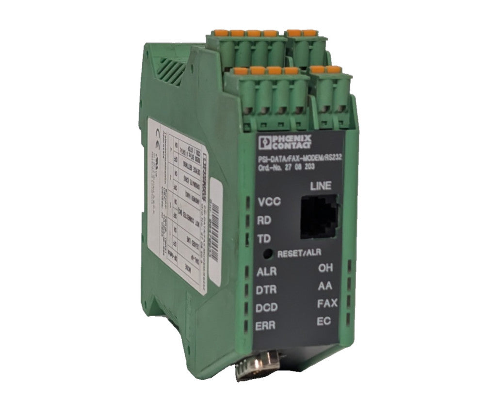 Phoenix Contact PSI-DATA/FAX-MODEM/RS232 Industrial Analog Interface, RS-232