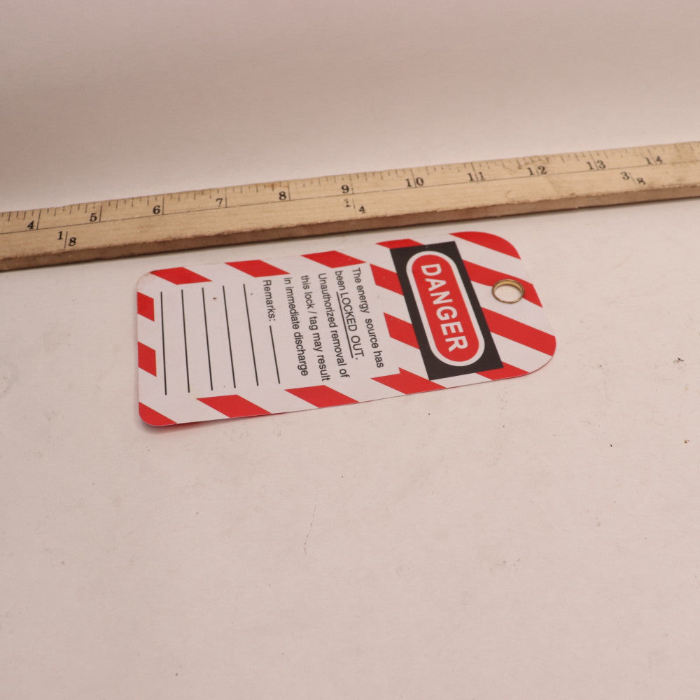 Danger Do Not Operate Maintenance Department Label ELA-235