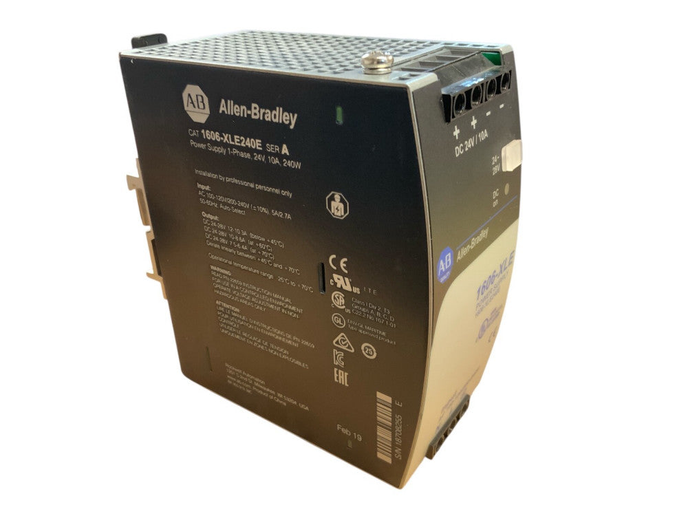ALLEN BRADLEY, 1606-XLE240E, SER A, POWER SUPPLY.