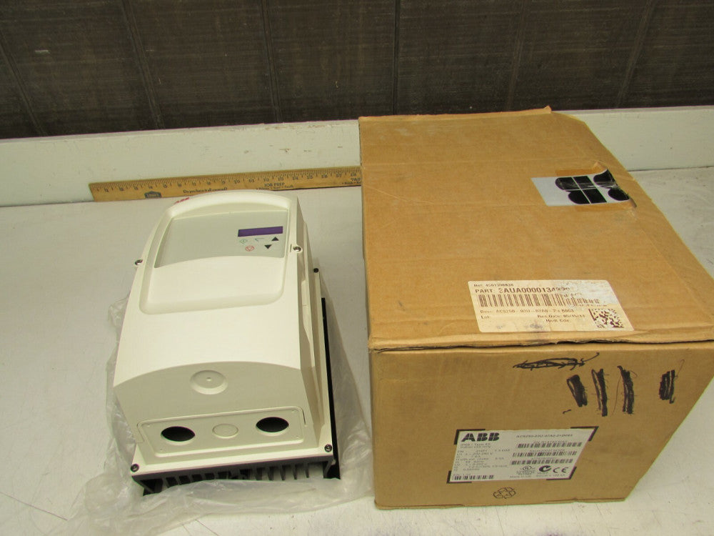 ABB ACS250-03U-07A0-2+B063 2HP DRIVE 200-240V 7A 3PH NEW IN BOX MAKE OFFER !!