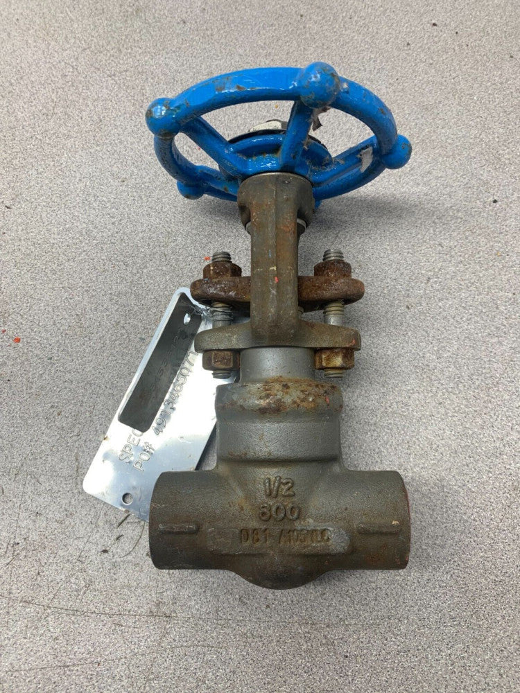 NEW SMITH 1/2" GATE VALVE BODY A105 STEM 13CR FIG. 0870 0000W