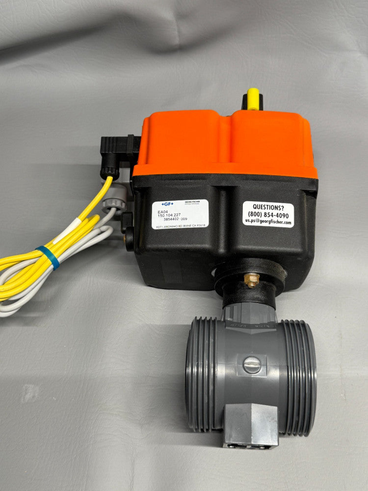 GEORG FISCHER ELECTRICALLY ACTUATED BALL VALVE 150.104.227 TYPE 546 (B1)