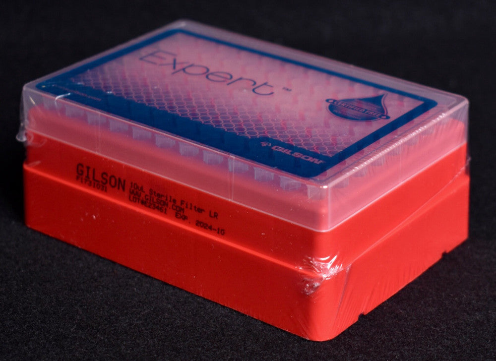 96 Count Gilson Expert Universal Fit Pipette Filter Tips F1731031 EF10ST