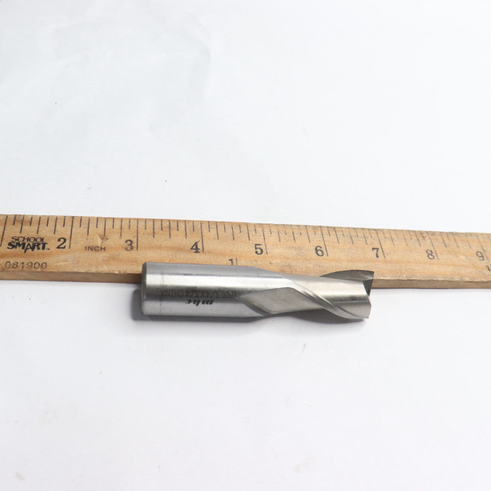 Square End Mill 2 Flute HSS 3/4" Dia. x 1-5/16" LOC 720-1066 01710508