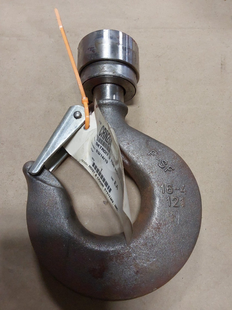 Detroit 3 Ton Hoist Hook