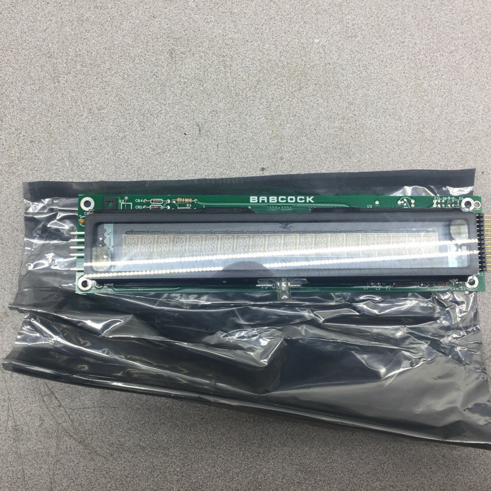 NEW NO BOX BABCOCK DIGITAL DISPLAY CIRCUIT BOARD VS-0120-11