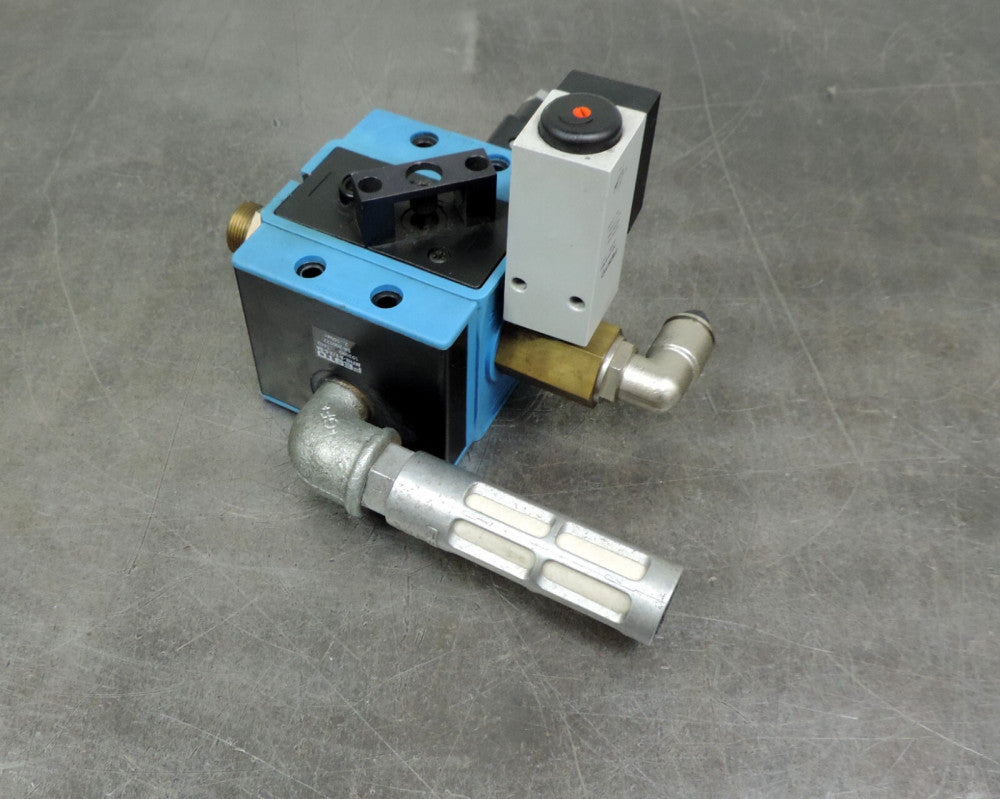 Festo MFHE-3-1/2-5-SA Solenoid Valve MSFG-24/42-50/60-OD Coil & U- 1/2-B Muffler
