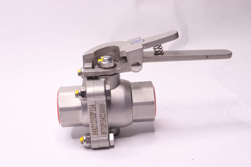 Stainless Steel 2-Piece Locking Valve 1-1/4" CF-8