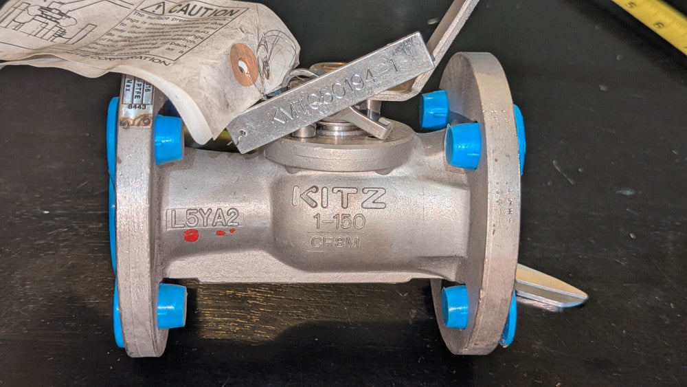 Kitz 1" Manual Ball Valve 150UTAM(C) New