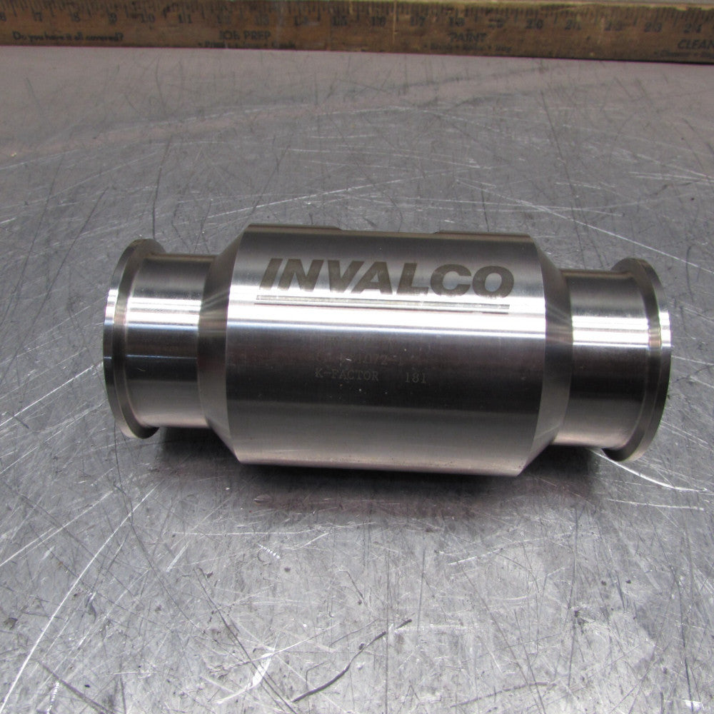 NEW! INVALCO WSP5/2000 , SS TURBINE FLOWMETER ,2" TRI-CLAMP ,N/NIB! MAKE OFFER!