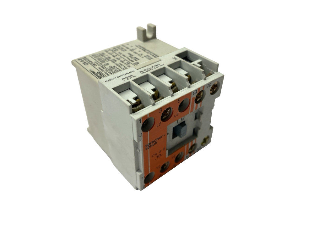 Sprecher+Schuh CA4-9-10-240-N0 Miniature Contactor 3-Phase 240V