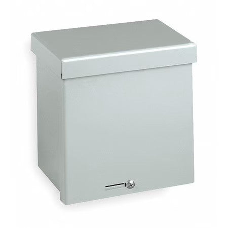 Wiegmann Rsc121504 Padlockable Hasp Electrical Enclosures, 15 In H, 4 In D, 12