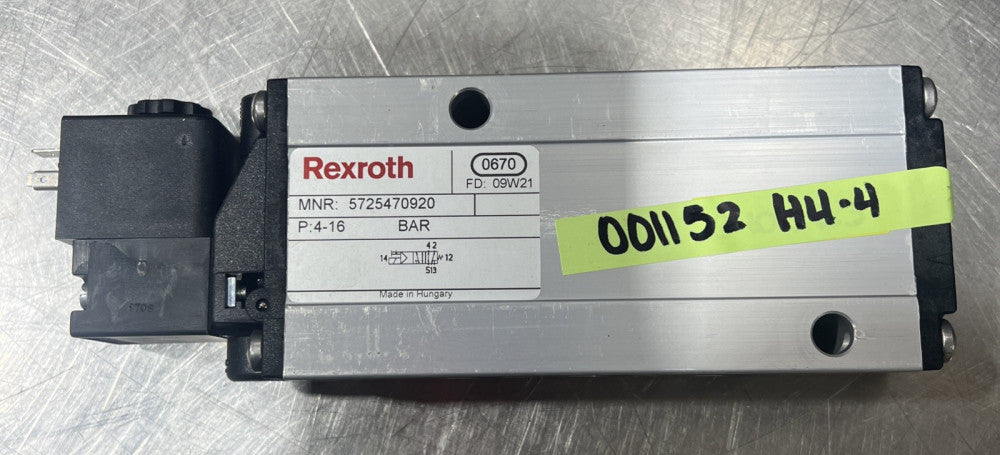 Rexroth 5725470920 Pneumatic Directional Valve Nos Surplus No Original Box