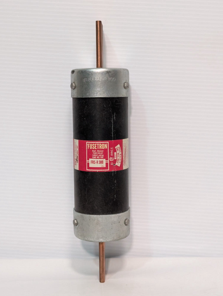 Bussman Fusetron FRS-R300 Fuse, DF95-41, 600VAC, 11.5" long New Old Stock